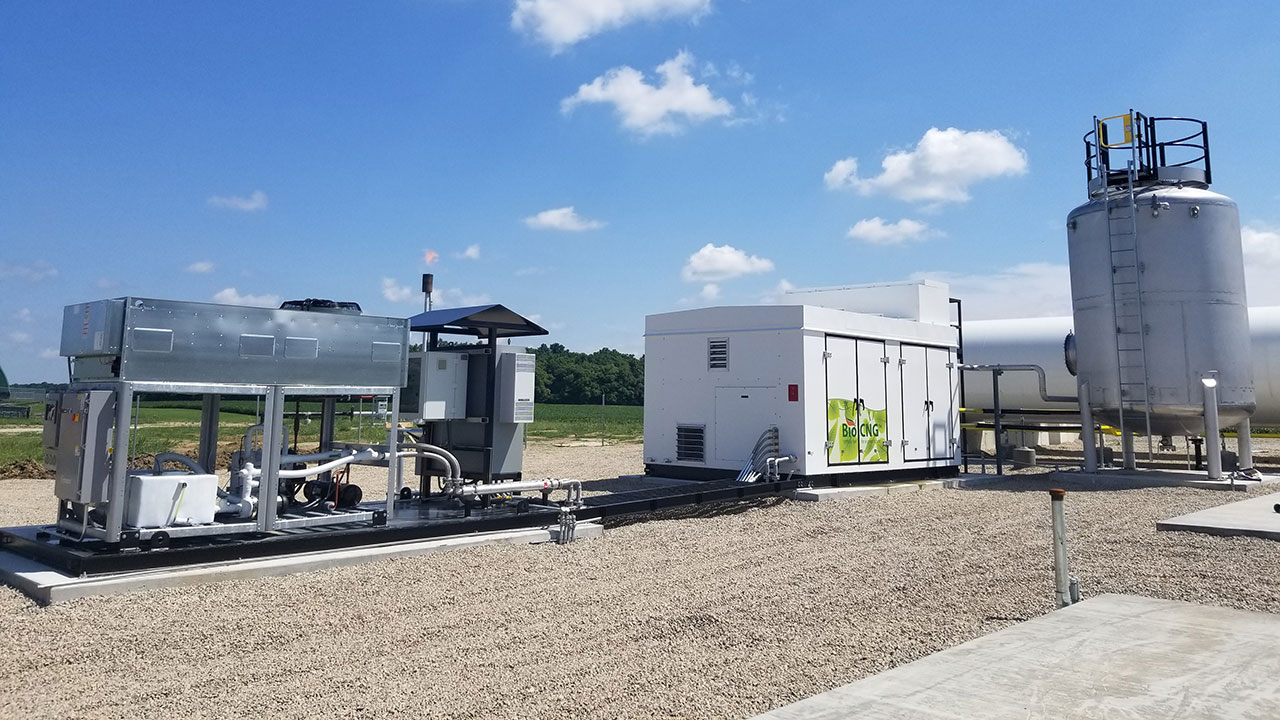 Tetra Tech BioCNG renewable natural gas equipment
