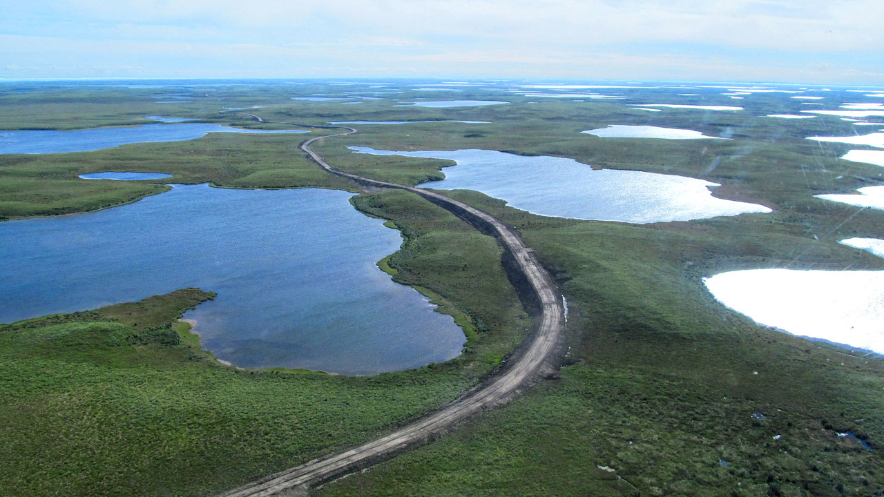 Inuvik Tuktoyaktuk Highway, Northwest Territories