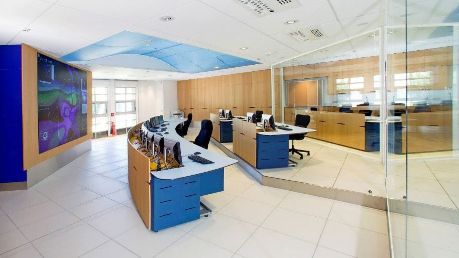 Intelligent Water System Central Control Room designed by Tetra Tech