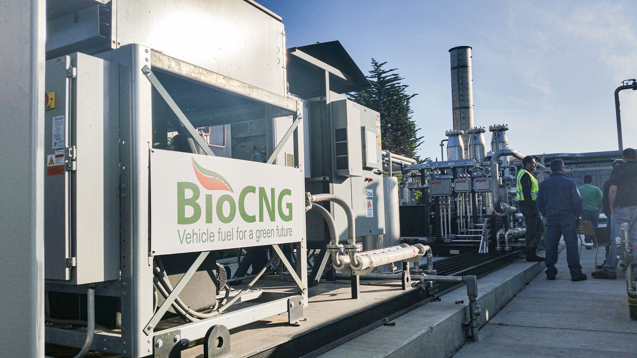 RNG CNG plant