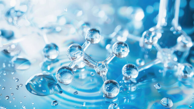 Molecules in water​