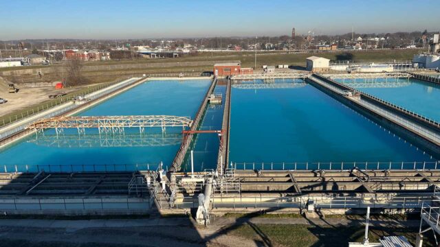 A view of the Ottawa Water Treatment Plant where Tetra Tech’s identifying PFAS treatment solutions