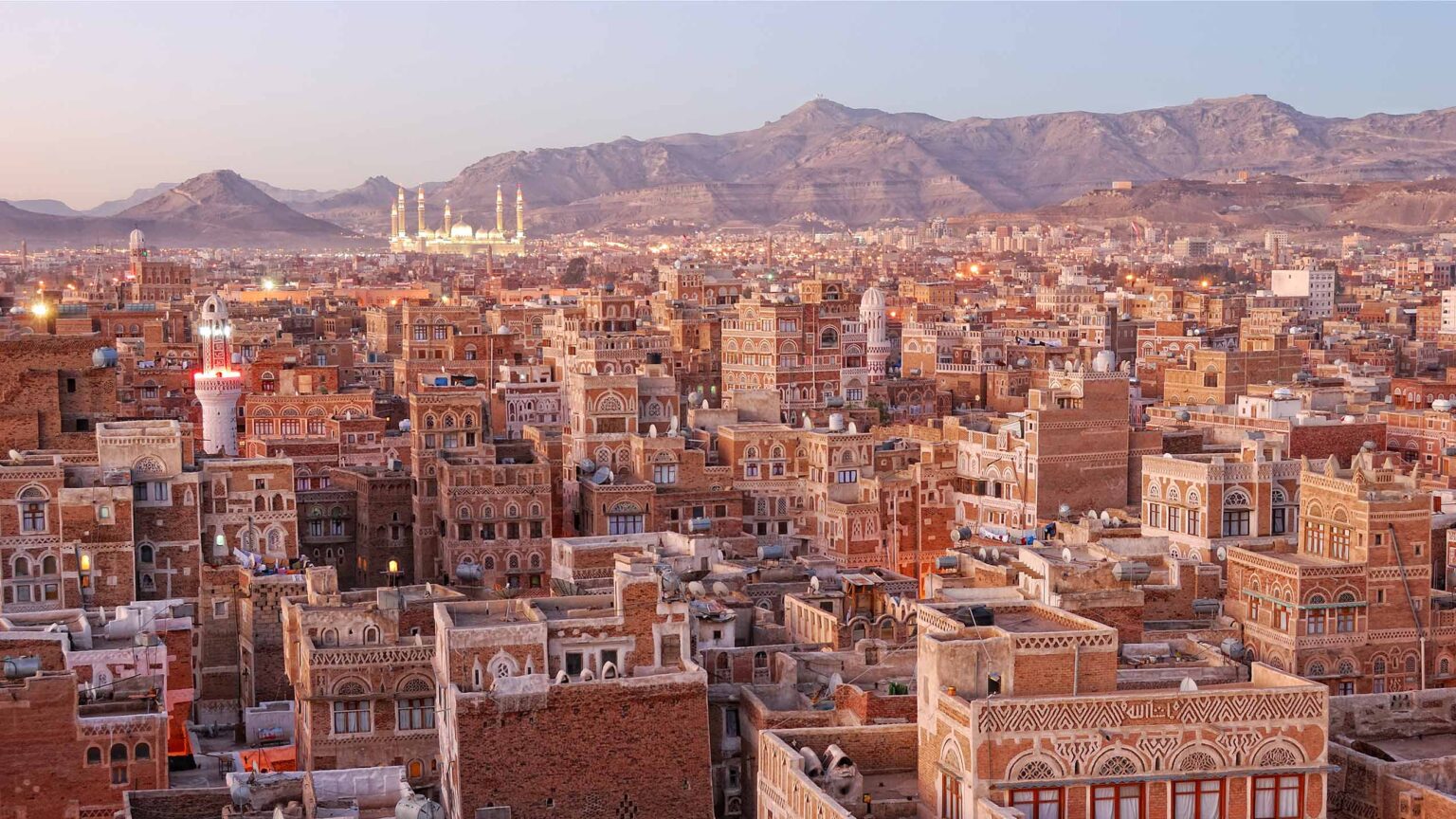 View of Sanaa, capital of Yemen