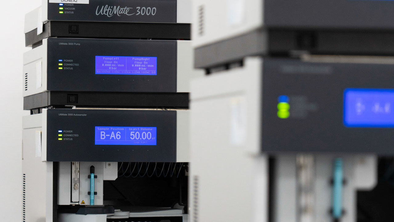 Digital equipment in a laboratory