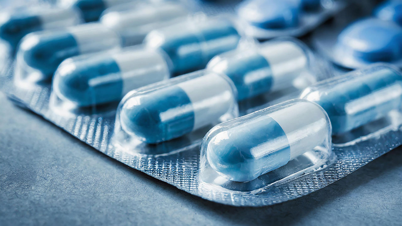 Up close imagery of health supplement