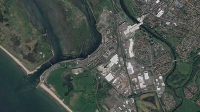 Arial view of Irine Maritime Mile