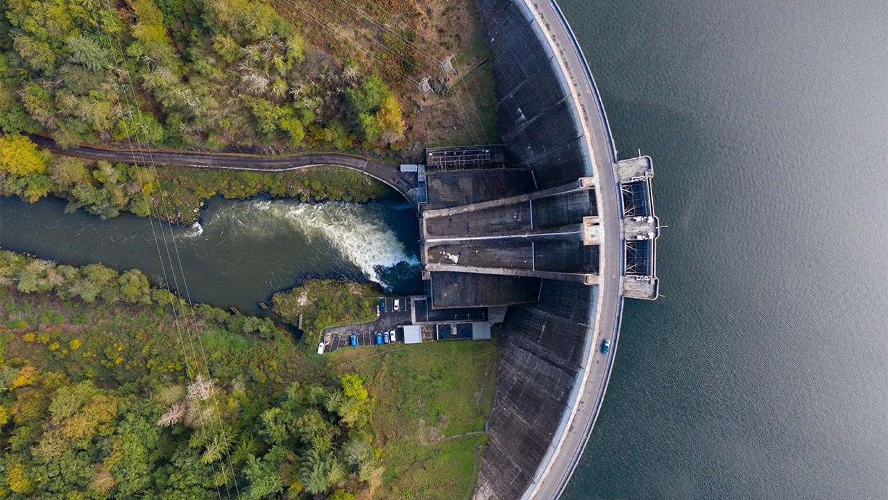 View of a calm ocean