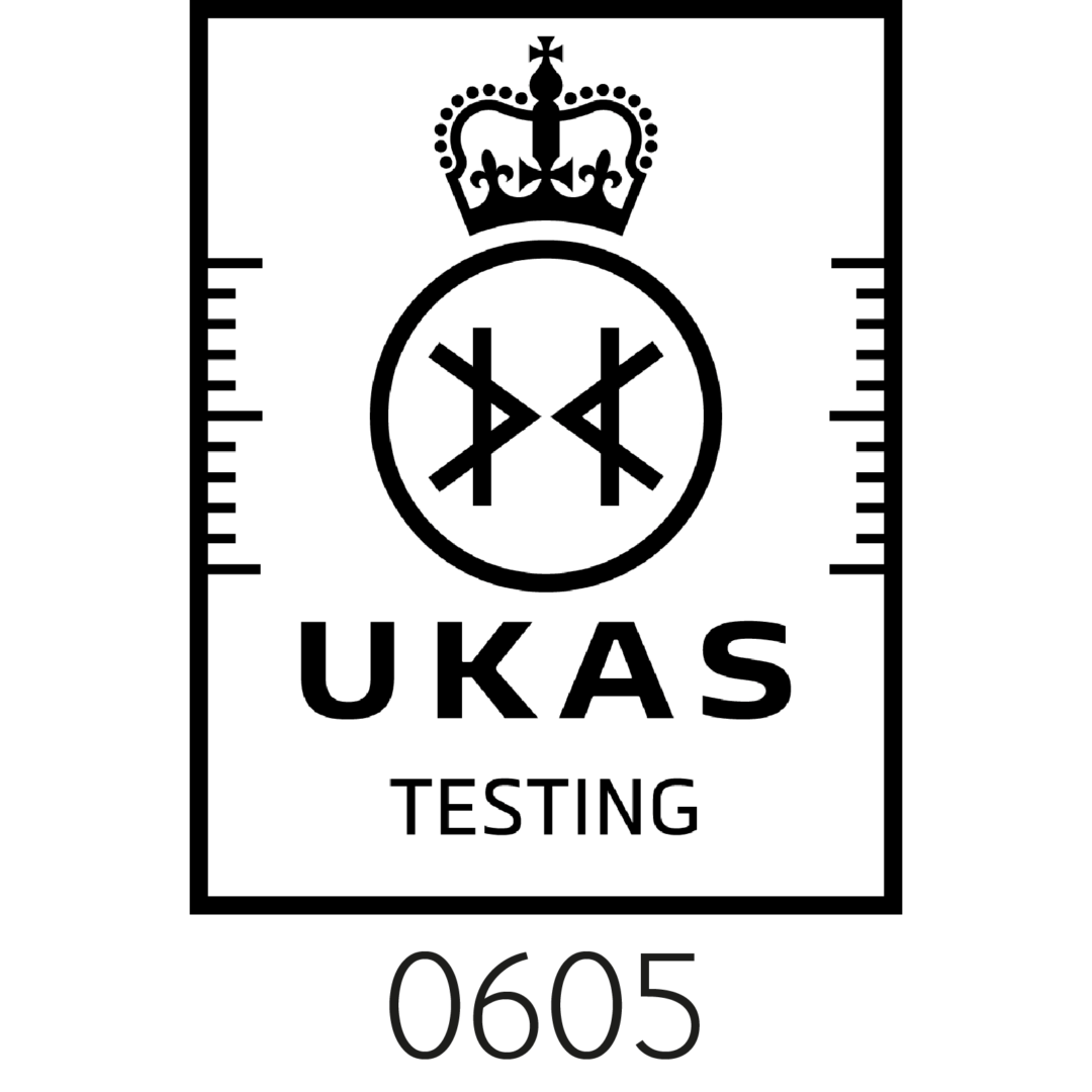 UKAS Testing 0605 Accreditation Badge
