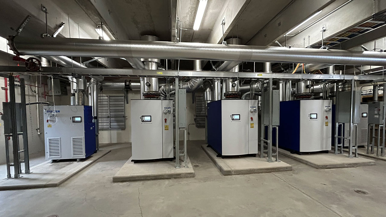 City of Laramie, Wyoming Wastewater Treatment Plant facility new aeration blowers