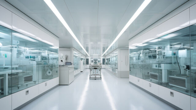 Cleanroom for large scale production