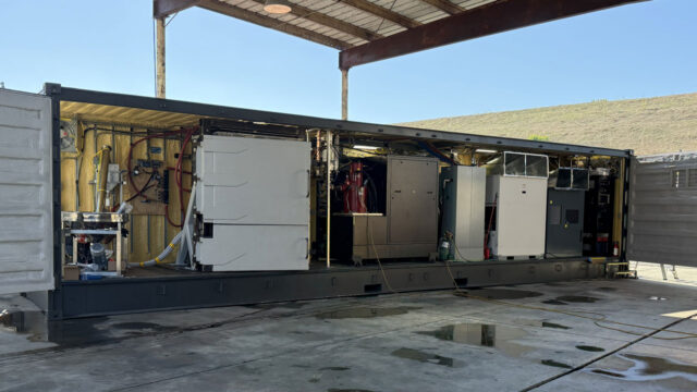 Newly fabricated eBeam system